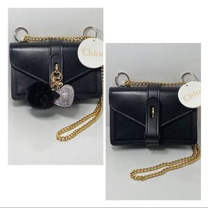 Chloé Aby Chain leather shoulder bag